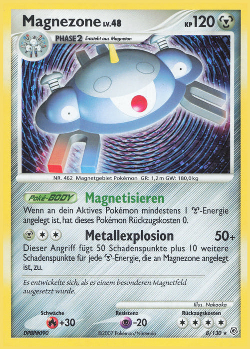 Magnezone Lv.48 DP-8 Holo Rare Deutsch