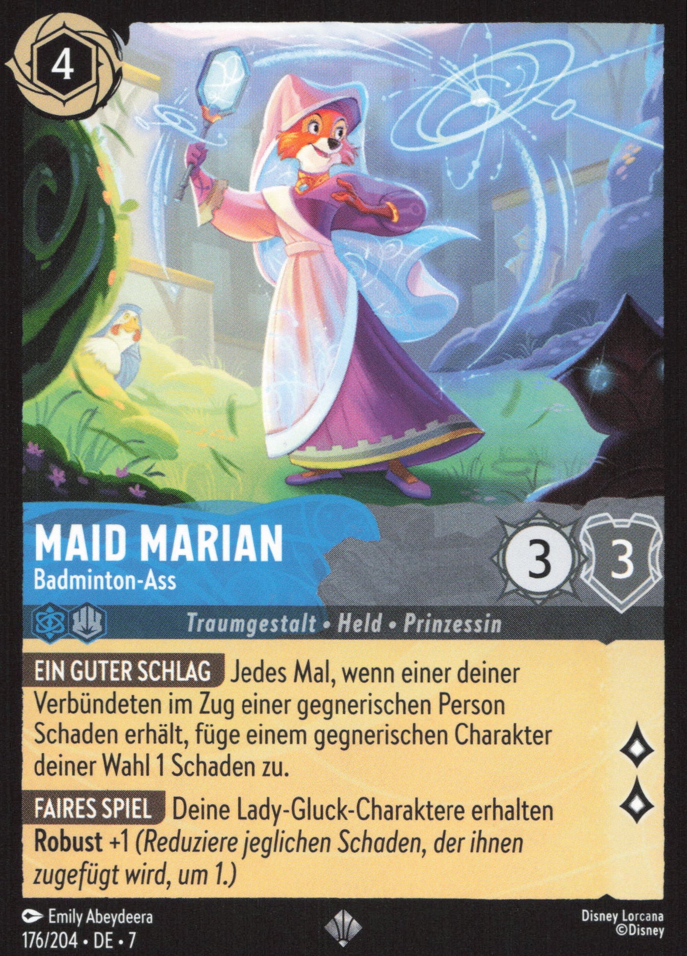 Alle Maid Marian Charakterkarten in Disney Lorcana