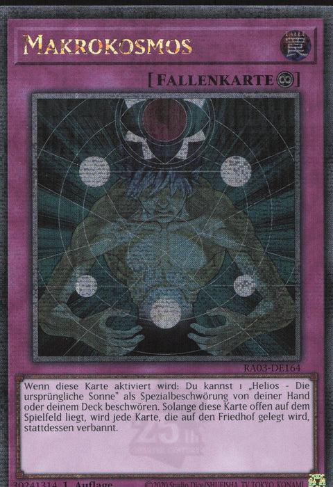 Makrokosmos (V.2) RA03-DE164 Quarter Century Secret Rare Deutsch