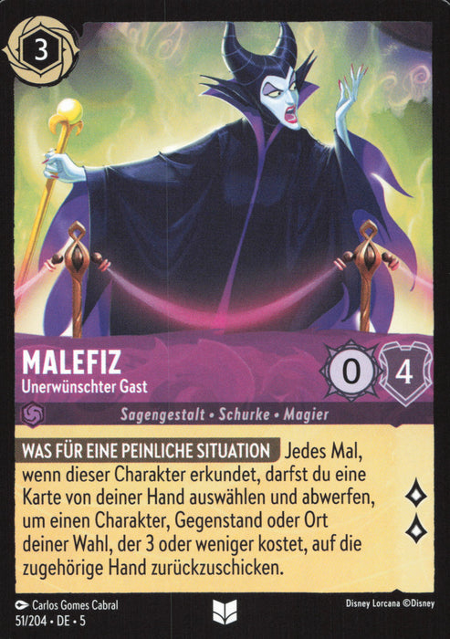 Malefiz - Unerwünschter Gast 5SSK-51 Uncommon Deutsch