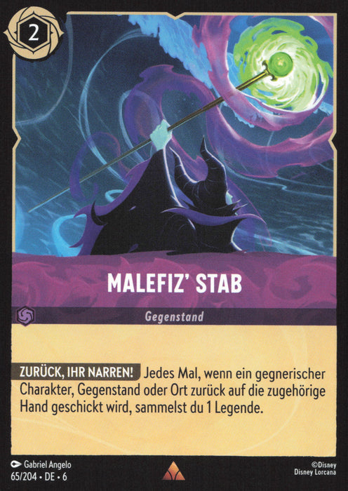 Malefiz' Stab (V.1) 6AZS-065 Rare Deutsch