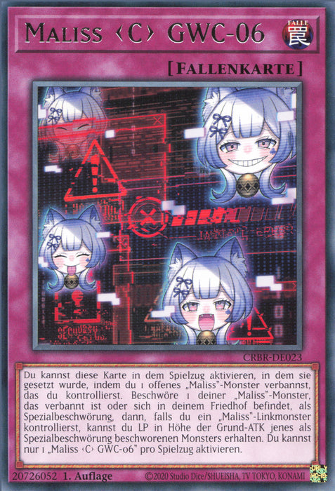 Maliss <C> GWC-06 (V.1) CRBR-DE023 Rare Deutsch