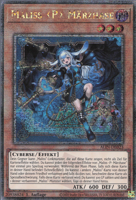 Maliss P Märzhase (V.2) ALIN-DE023 Quarter Century Secret Rare Deutsch