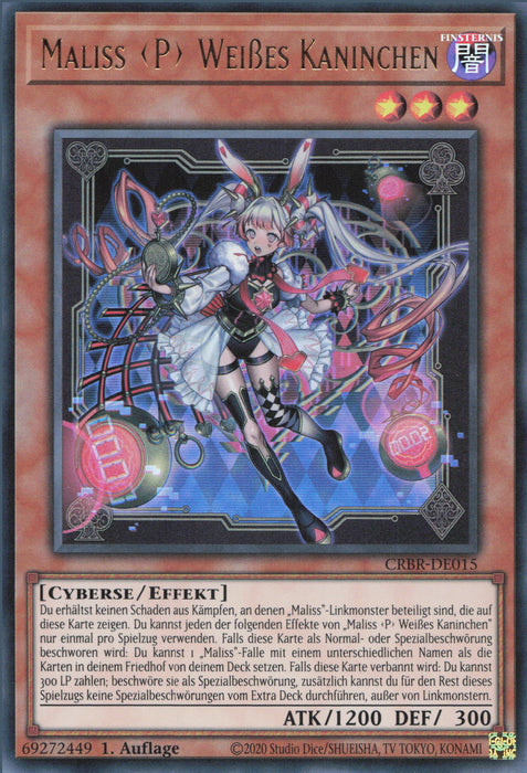 Maliss <P> Weißes Kaninchen (V.1) CRBR-DE015 Ultra Rare Deutsch