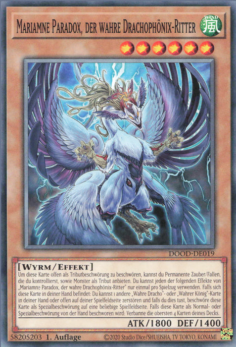 Mariamne Paradox, der wahre Drachophönix-Ritter DOOD-DE019 Common Deutsch