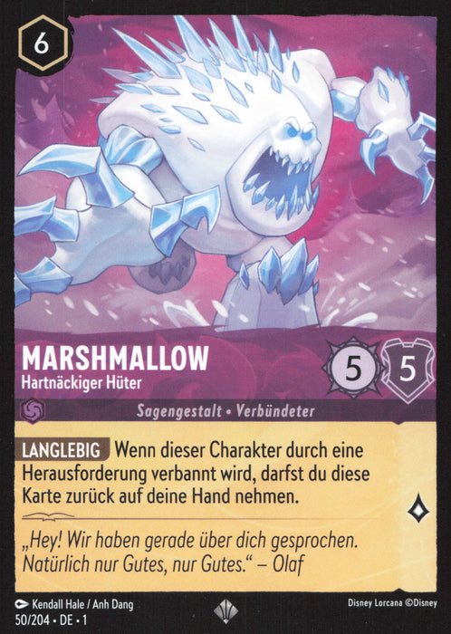 Marshmallow - Hartnäckiger Hüter 1TFC-050 Super Rare Deutsch