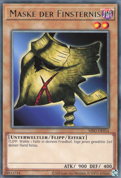 Maske der Finsternis MRD-25TH-DE014 Rare Deutsch