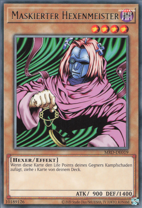 Maskierter Hexenmeister MRD-25TH-DE019 Rare Deutsch