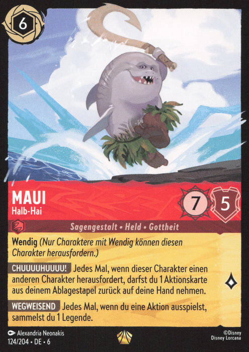 Maui - Halb-Hai 6AZS-124 Legendary Deutsch