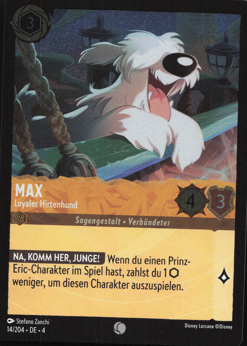 Max - Loyaler Hirtenhund 4URS-014 Common Deutsch