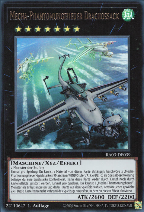 Mecha-Phantomungeheuer Drachossack (V.7) RA03-DE039 Ultimate Rare Deutsch