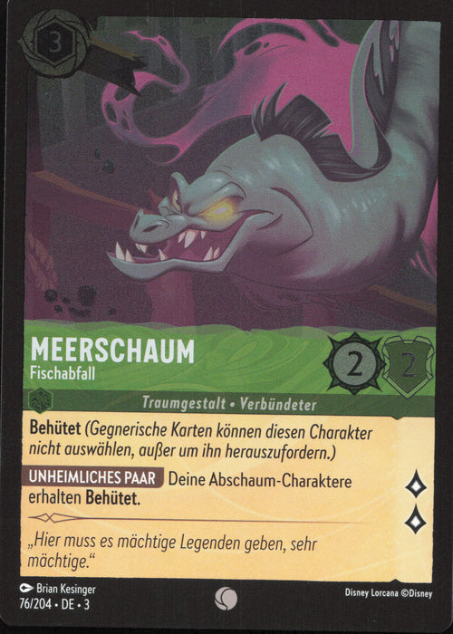 Meerschaum - Fischabfall 3INK-076 Common Deutsch