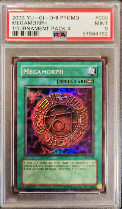 Megamorph TP4-EN003 Super Rare Englisch PSA 9