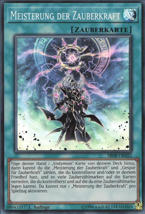 Meisterung der Zauberkraft SR08-DE022 Super Rare Deutsch