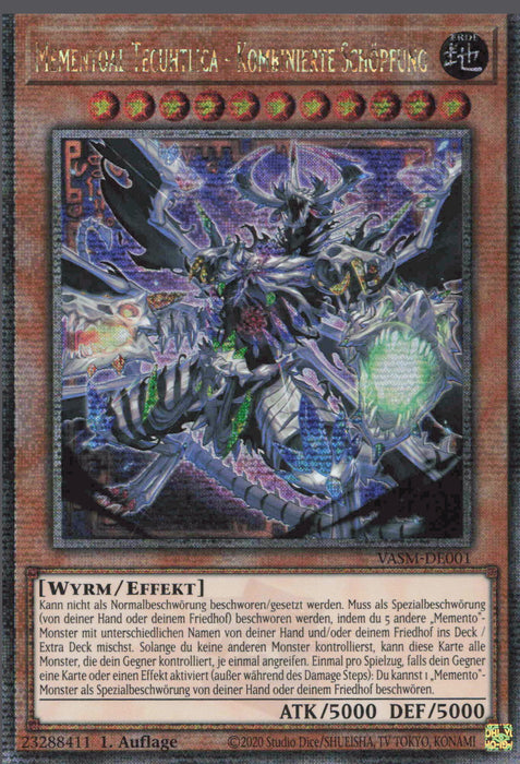 Mementoal Tecuhtlica - Kombinierte Schöpfung (V.3) VASM-DE001 Quarter Century Secret Rare Deutsch