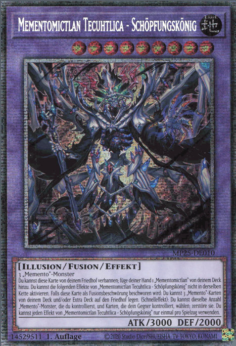 Mementomictlan Tecuhtlica - Schöpfungskönig MP25-DE010 Starlight Rare Deutsch