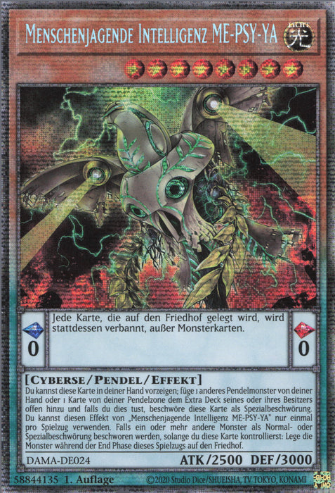Menschenjagende Intelligenz ME-PSY-YA (V.2) DAMA-DE024 Starlight Rare Deutsch