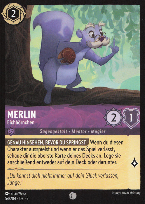 Merlin - Eichhörnchen 2ROF-054 Common Deutsch