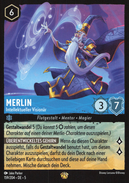 Merlin - Intellektueller Visionär 5SSK-159 Legendary Deutsch