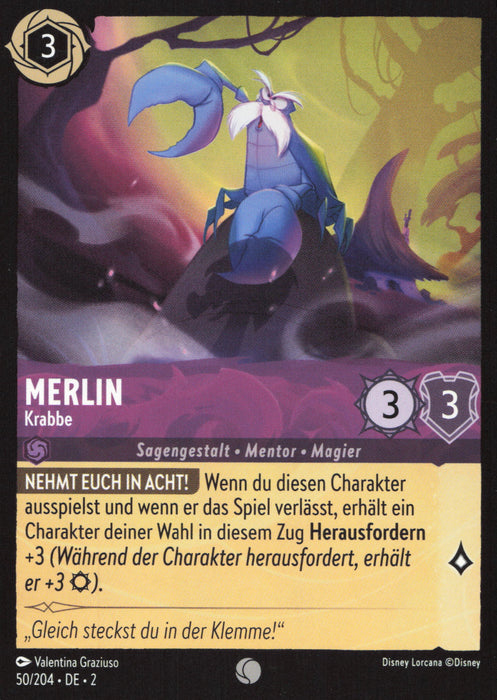 Merlin - Krabbe 2ROF-050 Common Deutsch