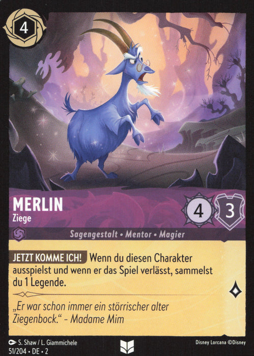 Merlin - Ziege 2ROF-051 Uncommon Deutsch