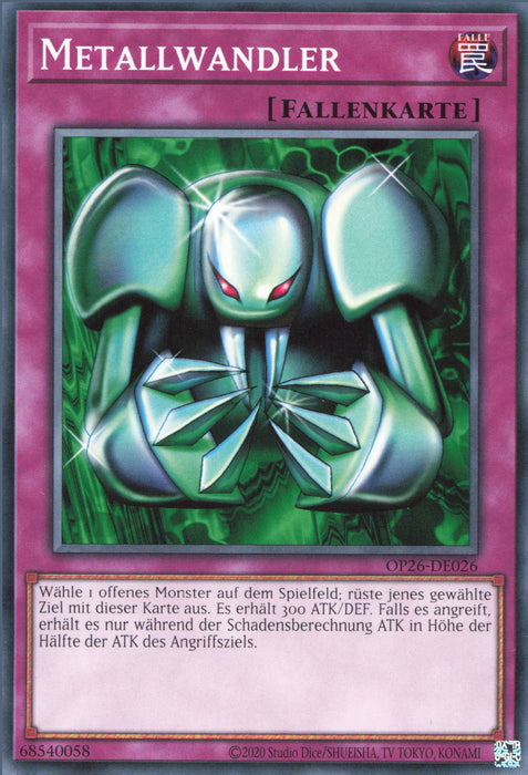 Metallwandler OP26-DE026 Common Deutsch