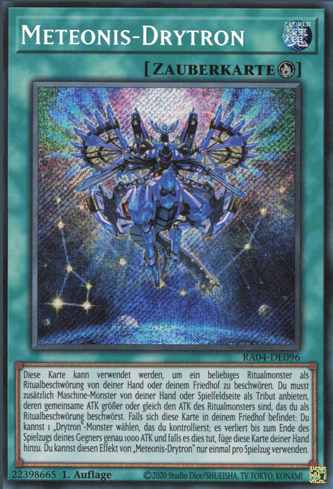 Meteonis-Drytron (V.3) RA04-DE096 Secret Rare Deutsch