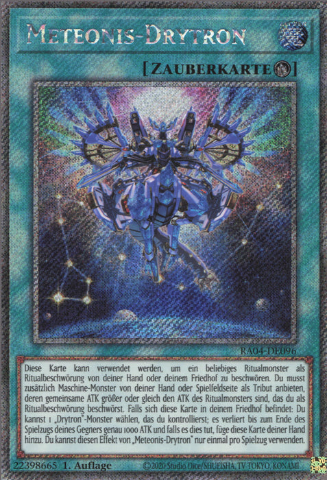 Meteonis-Drytron (V.4) RA04-DE096 Platinum Secret Rare Deutsch