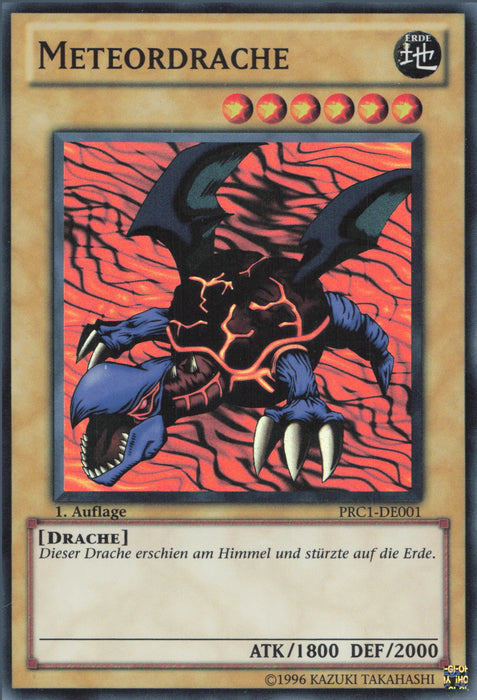 Meteordrache PRC1-DE001 Super Rare