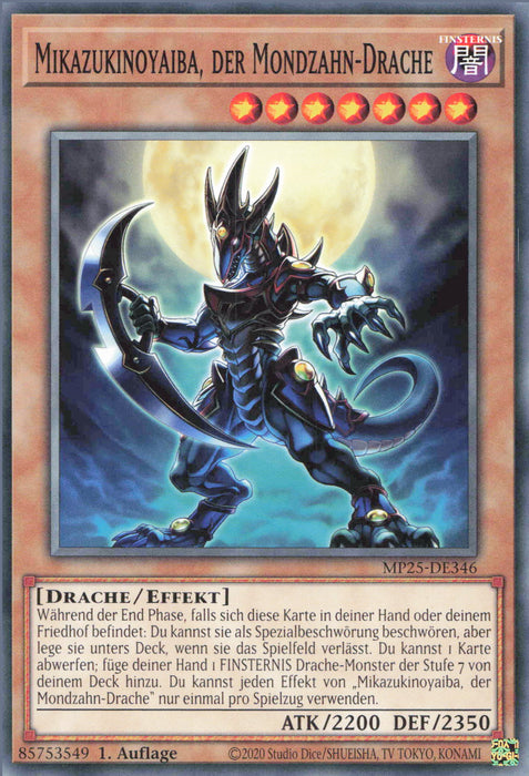 Mikazukinoyaiba, der Mondzahn-Drache MP25-DE346 Common Deutsch