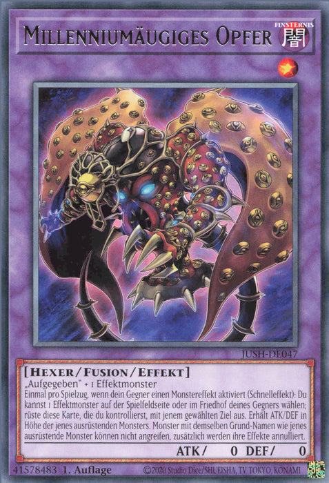 Millenniumäugiges Opfer JUSH-DE047 Rare Deutsch