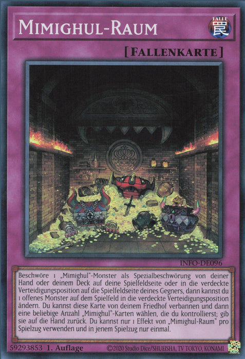 Mimighul-Raum INFO-DE096 Super Rare Deutsch