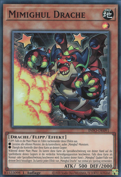 Mimighul Drache INFO-DE091 Super Rare Deutsch