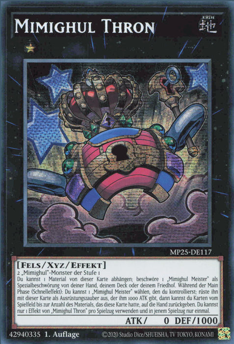 Mimighul Thron MP25-DE117 Secret Rare Deutsch