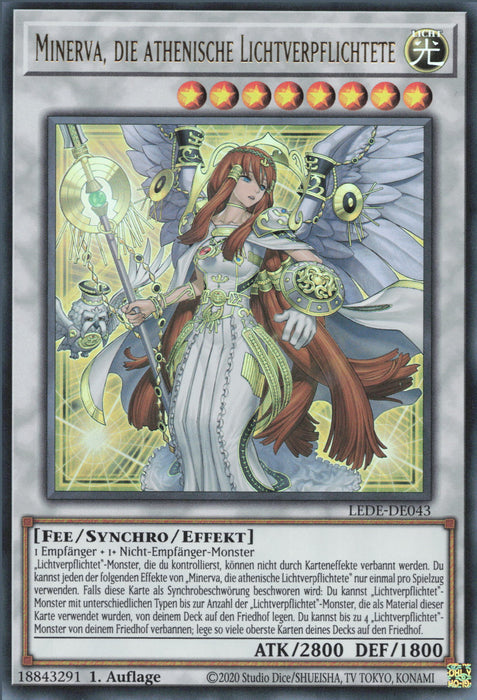 Minerva, die athenische Lichtverpflichtete (V.1) LEDE-DE043 Ultra Rare Deutsch
