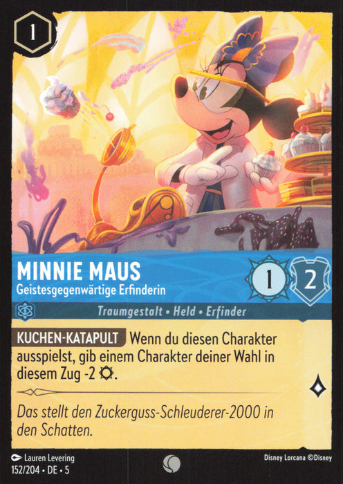 Minnie Maus - Geistesgegenwärtige Erfinderin 5SSK-152 Common Deutsch