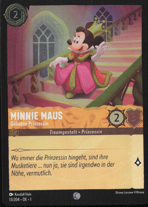 Minnie Maus - Geliebte Prinzessin 1TFC-013 Common Deutsch