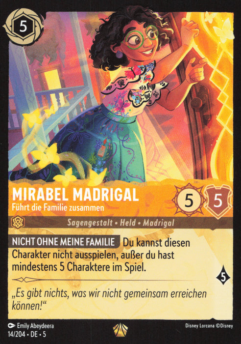 Mirabel Madrigal - Führt die Familie zusammen 5SSK-14 Legendary Deutsch