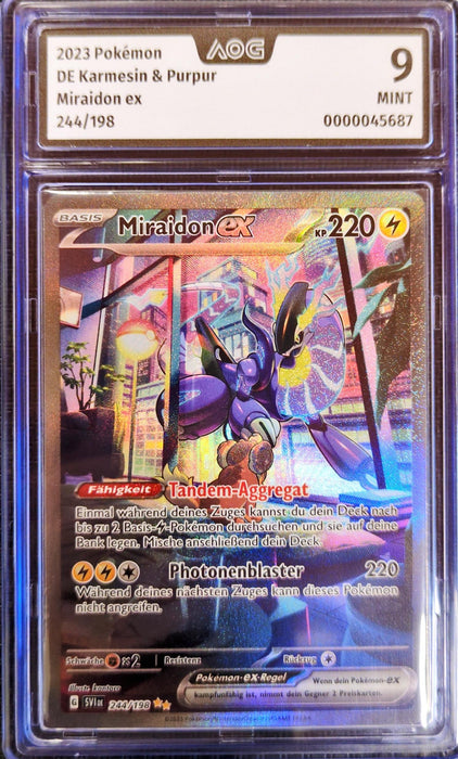 Miraidon ex SVI-244 Special Illustration Rare Deutsch AOG-9