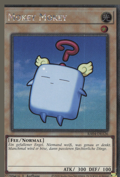 Mokey Mokey (V.1) RA04-DE126 Platinum Secret Rare Deutsch