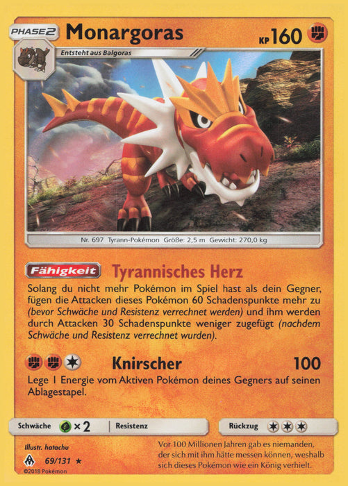 Monargoras FLI-69 Holo Rare Deutsch
