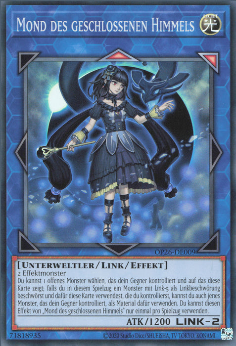 Mond des geschlossenen Himmels OP26-DE009 Super Rare Deutsch