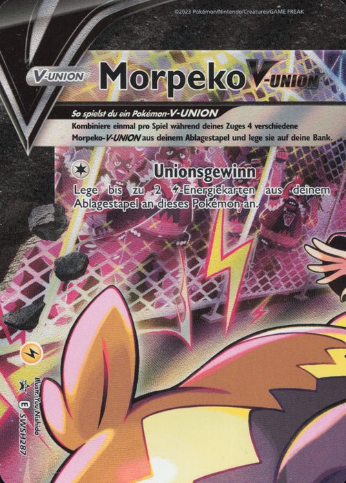 Morpeko V-UNION SWSH-287 Promo Deutsch