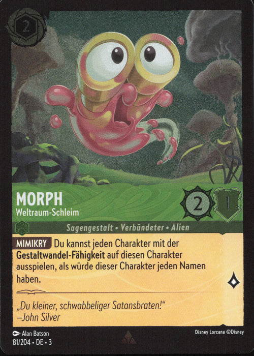 Morph - Weltraum-Schleim (V.1) 3INK-081 Rare Deutsch