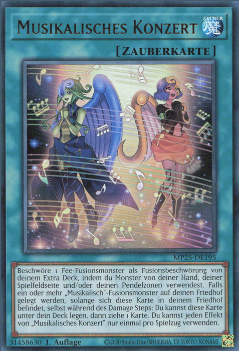 Musikalisches Konzert MP25-DE195 Ultra Rare Deutsch