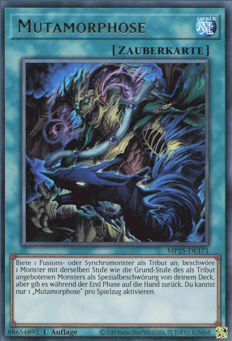 Mutamorphose MP25-DE171 Ultra Rare Deutsch