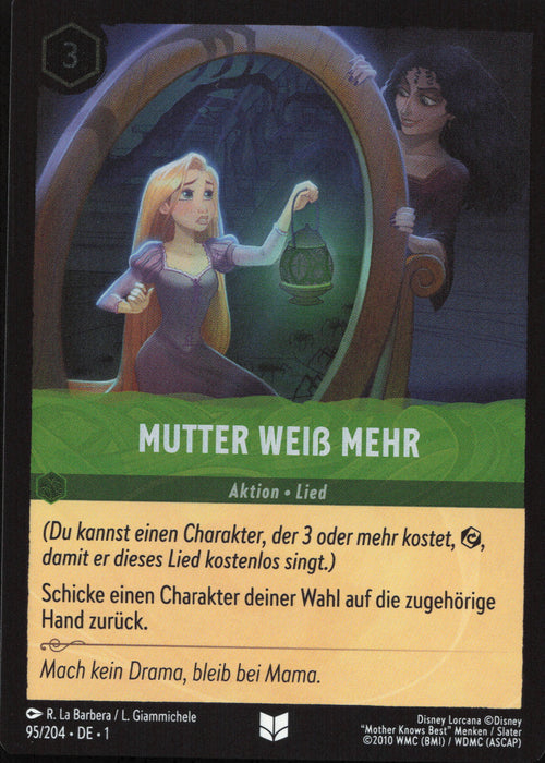 Mutter Weiß Mehr 1TFC-095 Uncommon Deutsch