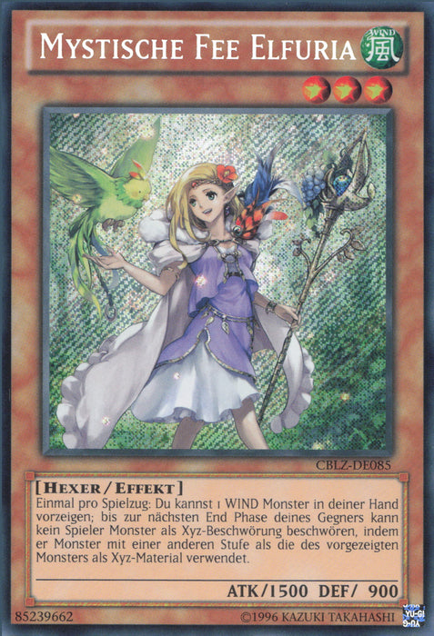 Mystische Fee Elfuria CBLZ-DE085 Secret Rare Deutsch