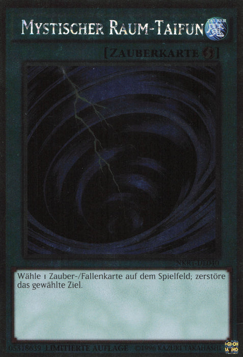 Mystischer Raum-Taifun NKRT-DE040 Platinum Rare Deutsch