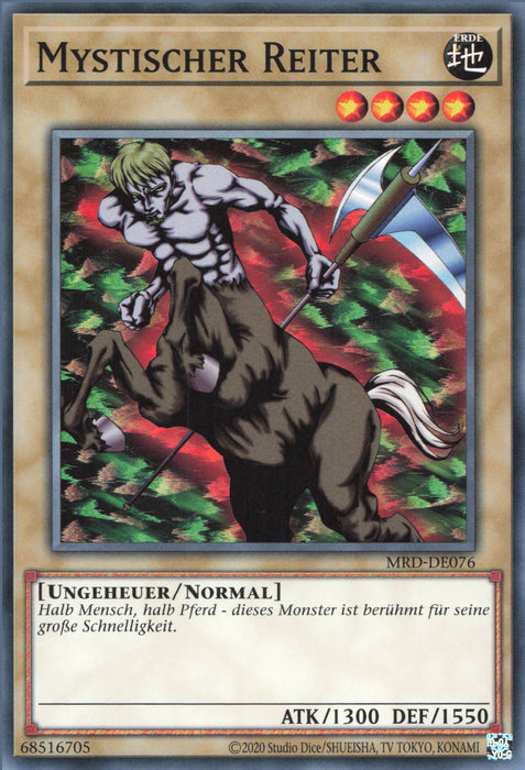 Mystischer Reiter MRD-25TH-DE076 Common Deutsch